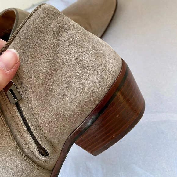 Sam Edelman, Petty Low Ankle Bootie, Tan, Beige - Picture 11 of 13